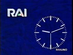 Segnale orario di Raiuno trasmesso durante l’interruzione di Katia e Mara verso Oriente nella serata del 15 luglio 2000.